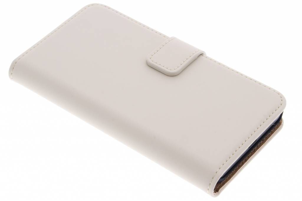 Image of Luxe Book Case voor de Microsoft Lumia 550 - Gebroken Wit