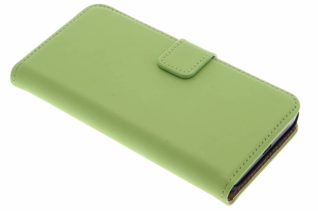 Image of Luxe Book Case voor de Microsoft Lumia 550 - Groen
