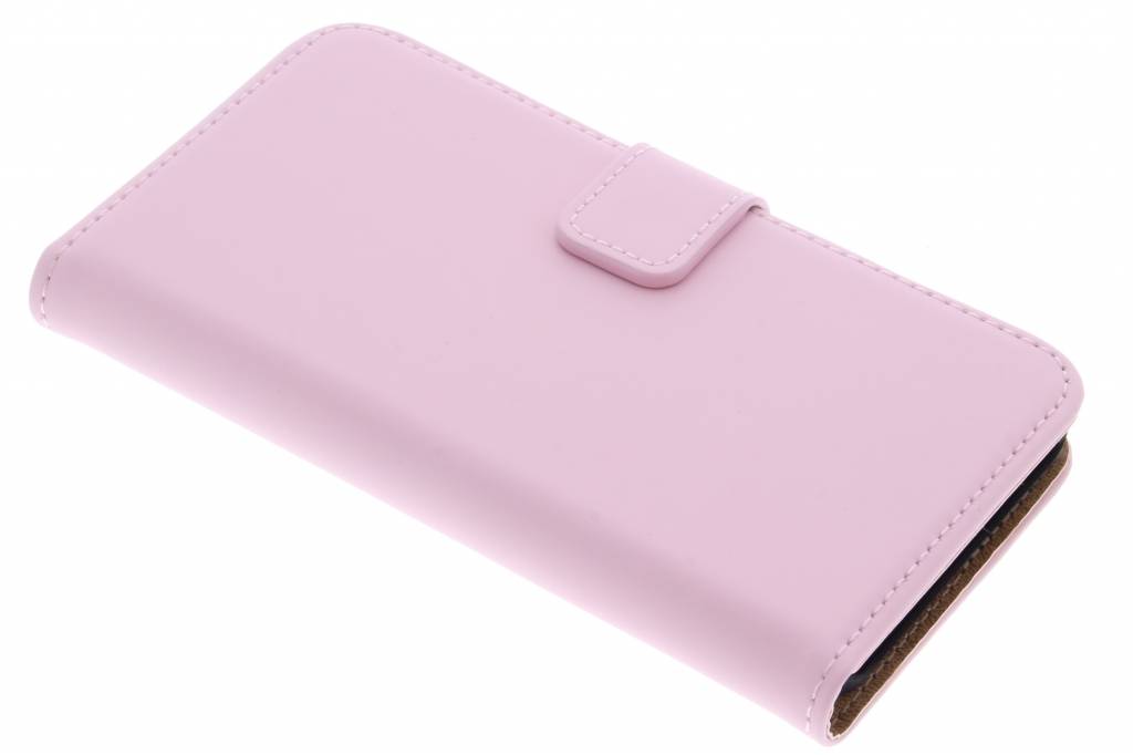 Image of Luxe Book Case voor de Microsoft Lumia 550 - Poederroze