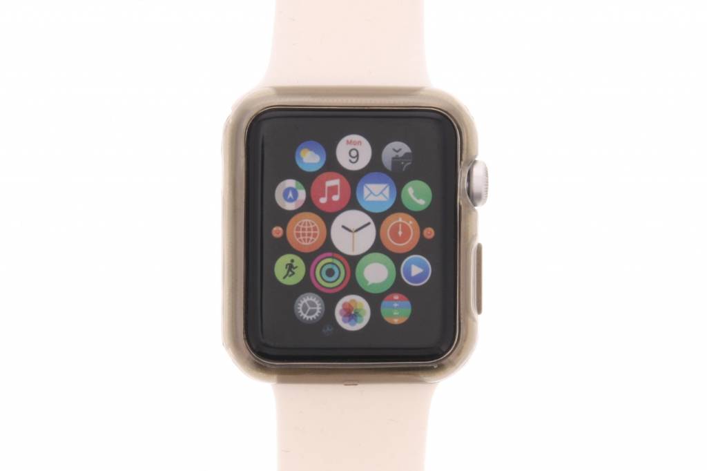 Image of Grijze ultra thin transparant TPU hoesje voor de Apple Watch 42mm