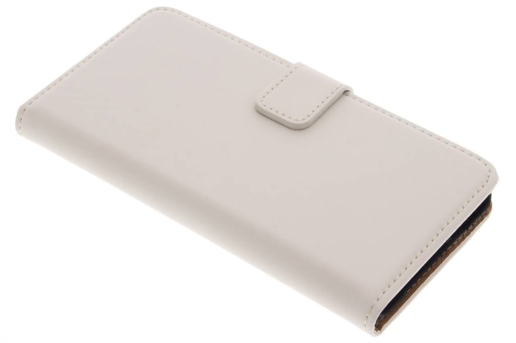 Image of Luxe Book Case voor de OnePlus X - Gebroken wit
