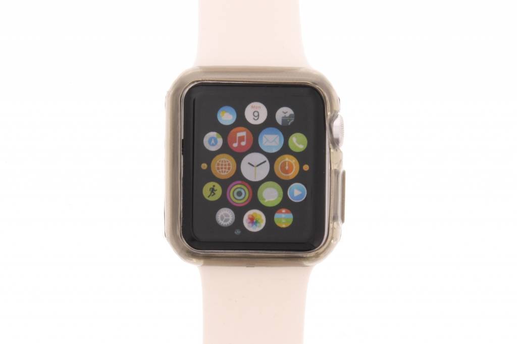 Image of Grijze ultra thin transparant TPU hoesje voor de Apple Watch 38mm