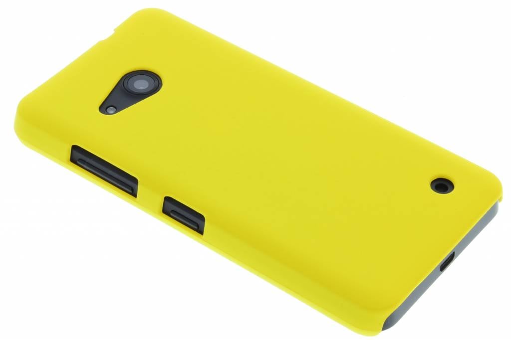 Image of Geel effen hardcase hoesje voor de Microsoft Lumia 550