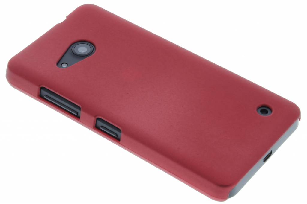 Image of Rood effen hardcase hoesje voor de Microsoft Lumia 550