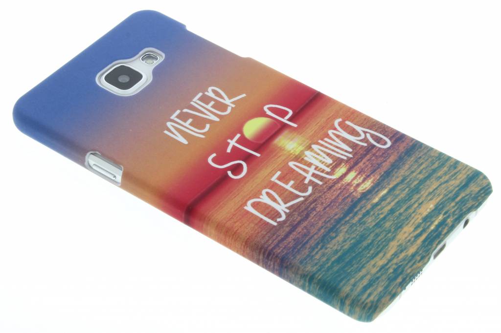 Image of Never stop dreaming design hardcase hoesje Samsung Galaxy A7 (2016)