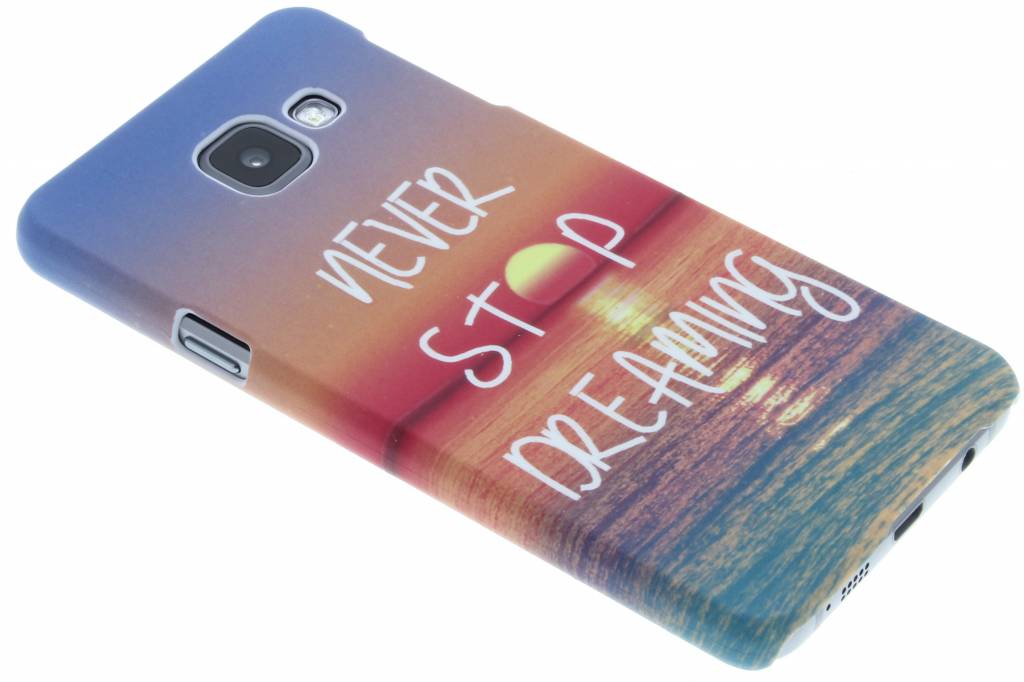 Image of Never stop dreaming design hardcase hoesje voor de Samsung Galaxy A3 (2016)