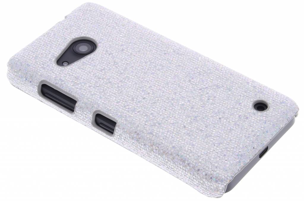 Image of Zilver glamour design hardcase hoesje voor de Microsoft Lumia 550