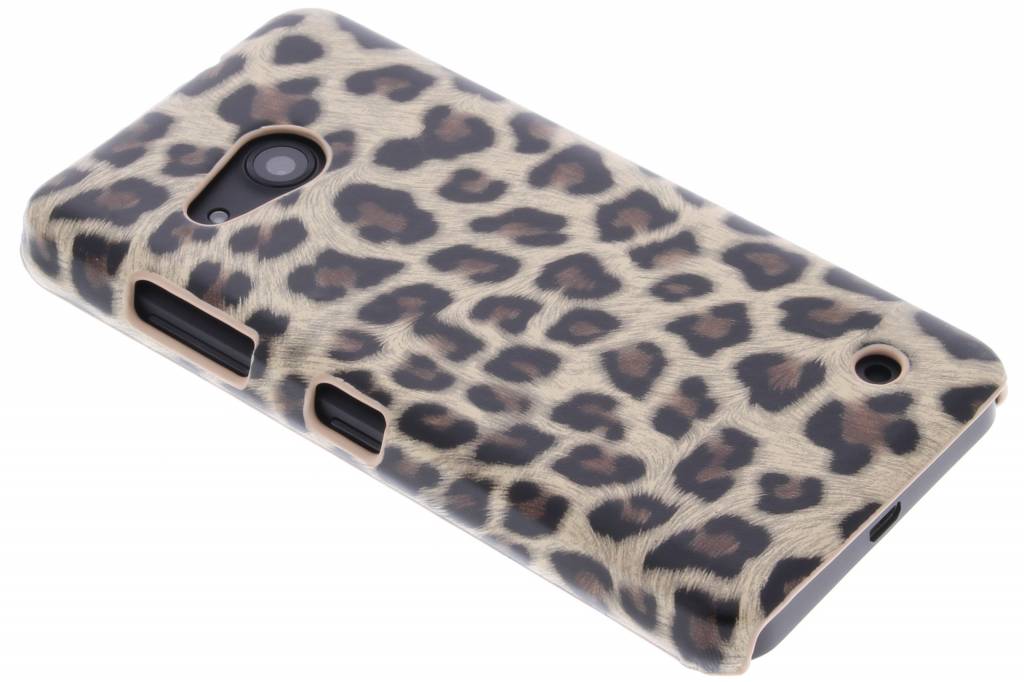 Image of Bruin luipaard design hardcase hoesje voor de Microsoft Lumia 550