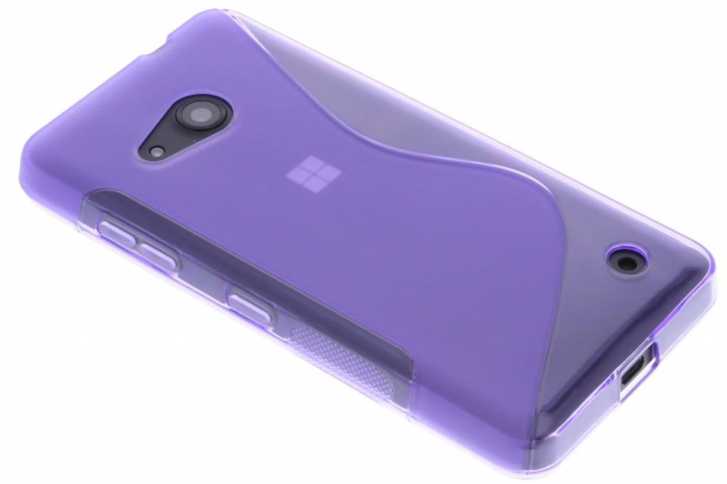 Image of Paars S-line TPU hoesje voor de Microsoft Lumia 550