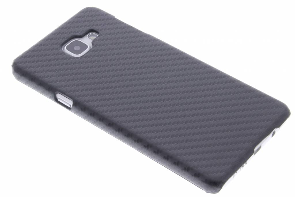 Image of Zwart carbon look hardcase hoesje voor de Samsung Galaxy A7 (2016)