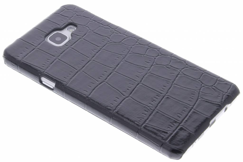 Image of Zwart krokodil design hardcase hoesje voor de Samsung Galaxy A7 (2016)