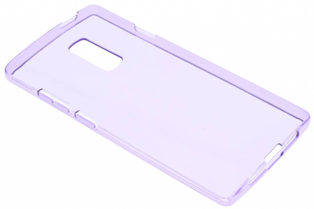 Image of Paars transparante gel case voor de OnePlus 2