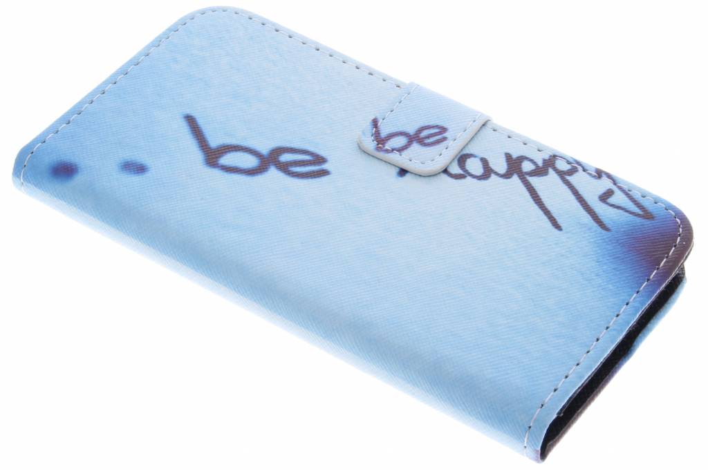 Image of Be happy design TPU booktype hoes voor de OnePlus X
