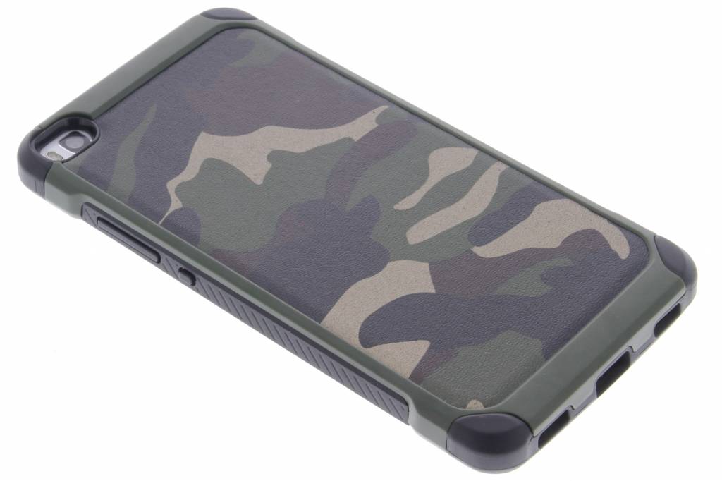 Image of Groen army defender hardcase hoesje voor de Huawei P8