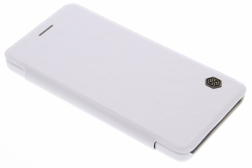 Image of Qin Leather slim booktype hoes voor de OnePlus X - Wit