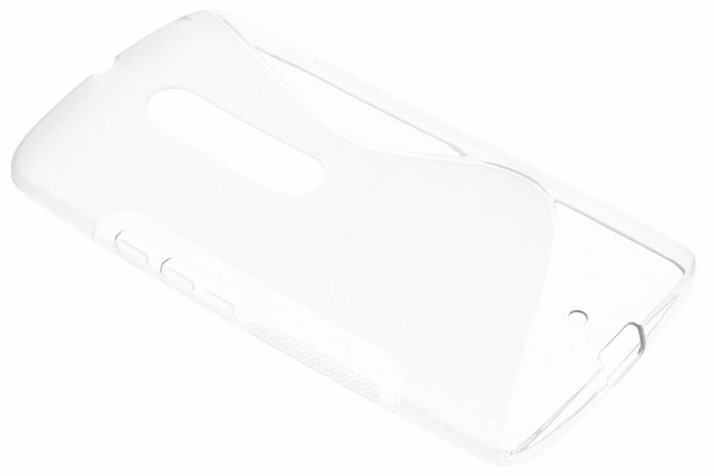 Image of Transparant S-line TPU hoesje voor de Motorola Moto X Play