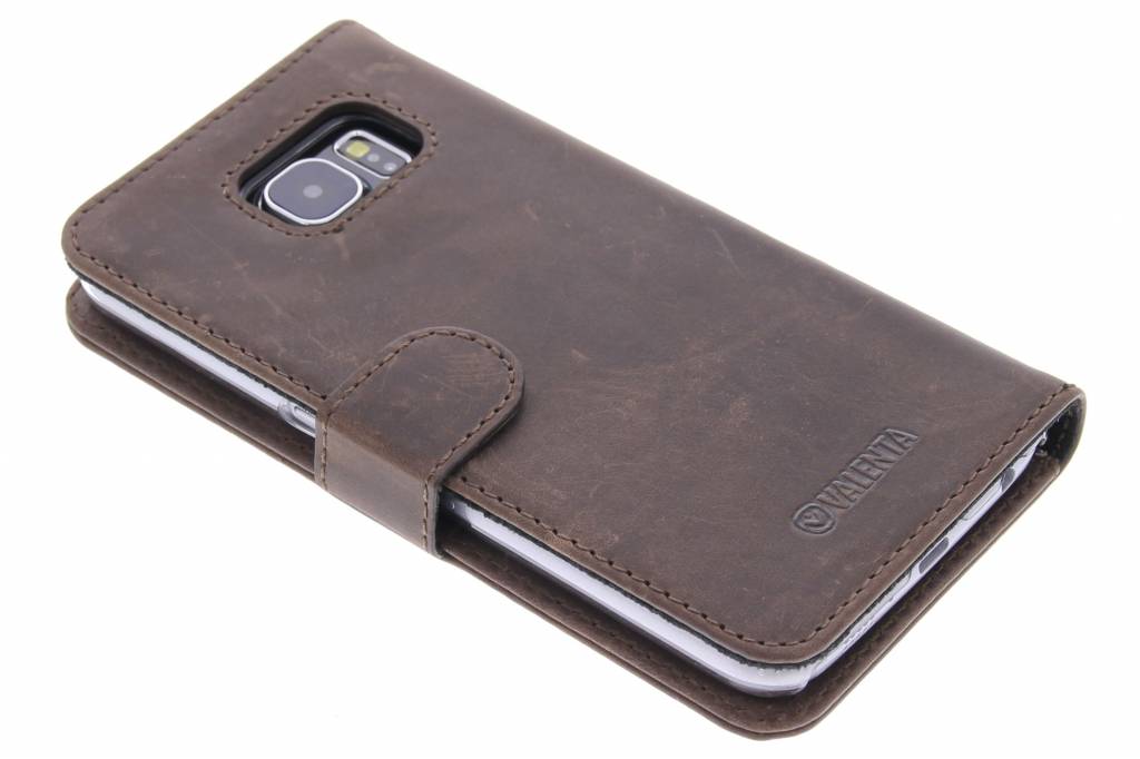 Image of Booklet Classic Luxe voor de Samsung Galaxy S6 - Vintage Brown