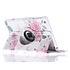 360° draaibare roosjes design tablethoes voor de iPad Mini / 2 / 3 360° draaibare roosjes design tablethoes voor de iPad Mini / 2 / 3