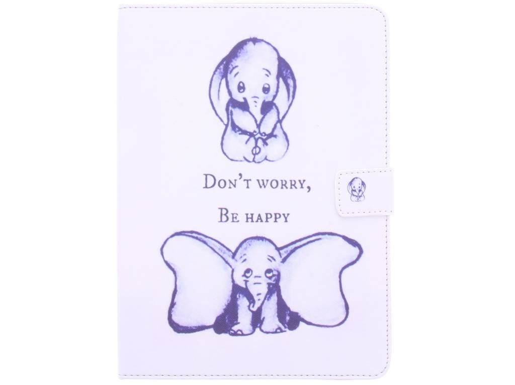 Image of Don't worry be happy design TPU tablethoes voor de Samsung Galaxy Tab A 9.7