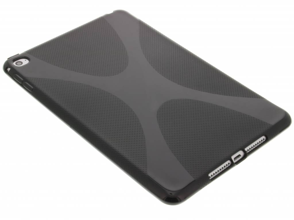 Image of Zwarte X-line TPU tablethoes voor de iPad Mini 4