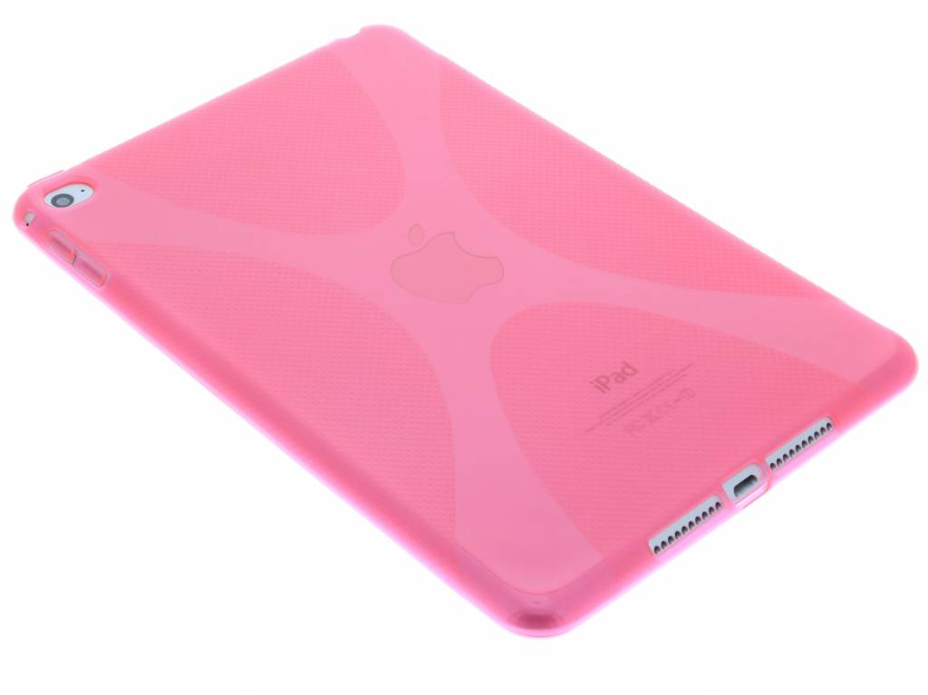 Image of Roze X-line TPU tablethoes voor de iPad Mini 4