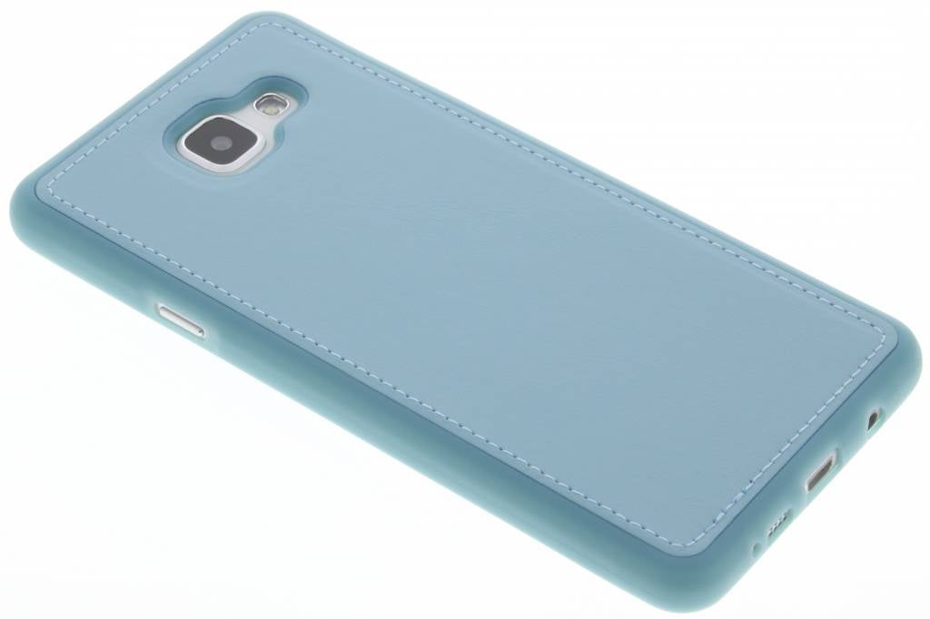 Image of Blauwe lederen TPU case voor de Samsung Galaxy A7 (2016)