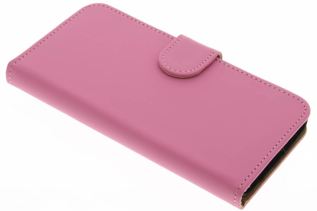 Image of Roze effen booktype hoes voor de Samsung Galaxy S7