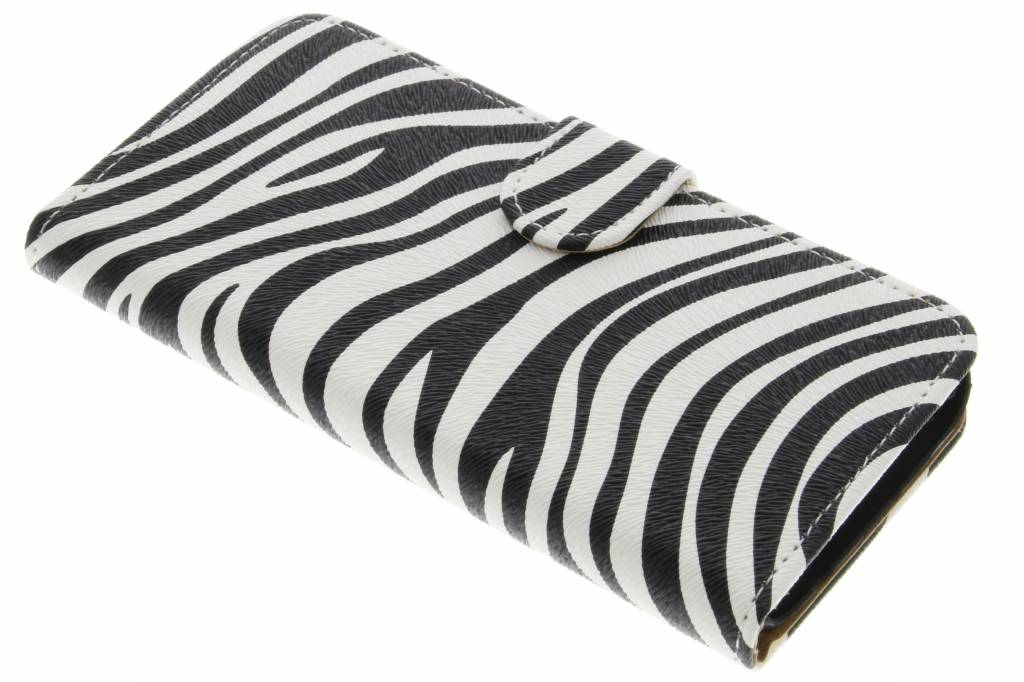 Image of Zebra booktype hoes voor de Samsung Galaxy S7