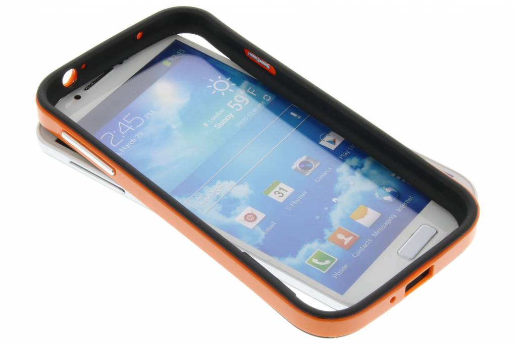 Image of Oranje bumper voor de Samsung Galaxy S4