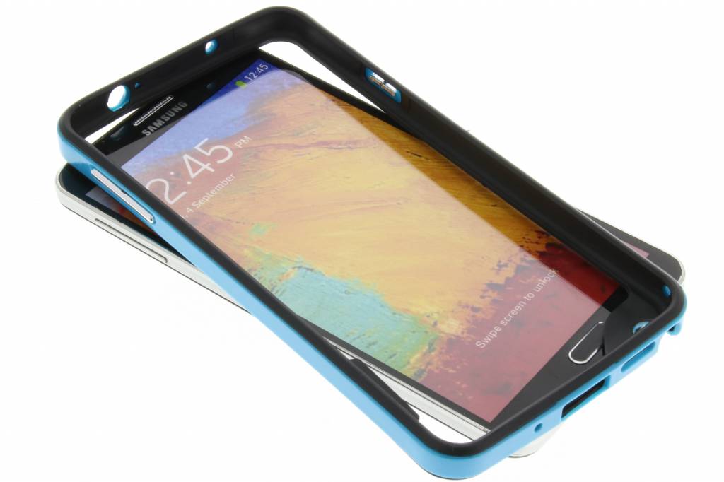 Image of Blauwe bumper voor de Samsung Galaxy Note 3