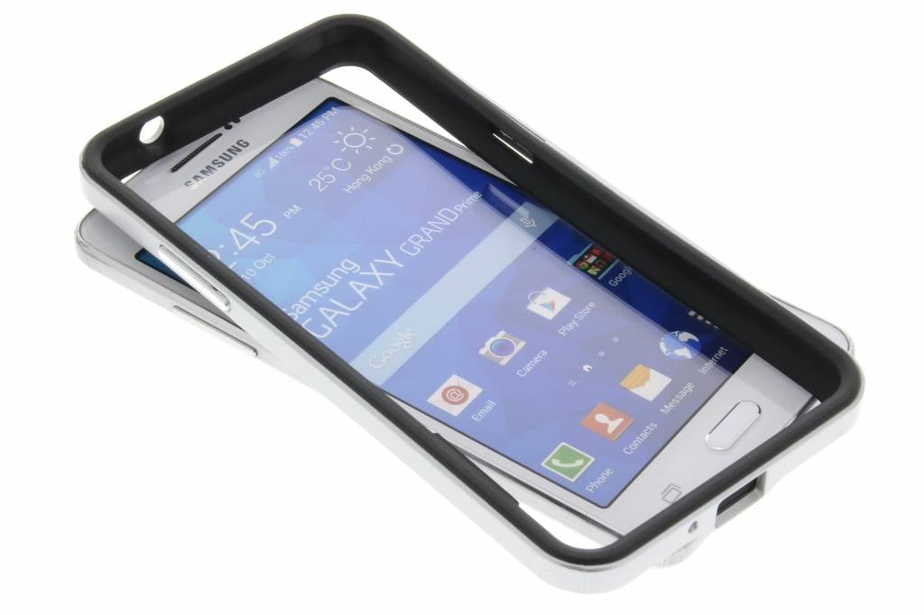 Image of Zilveren bumper voor de Samsung Galaxy Grand Prime