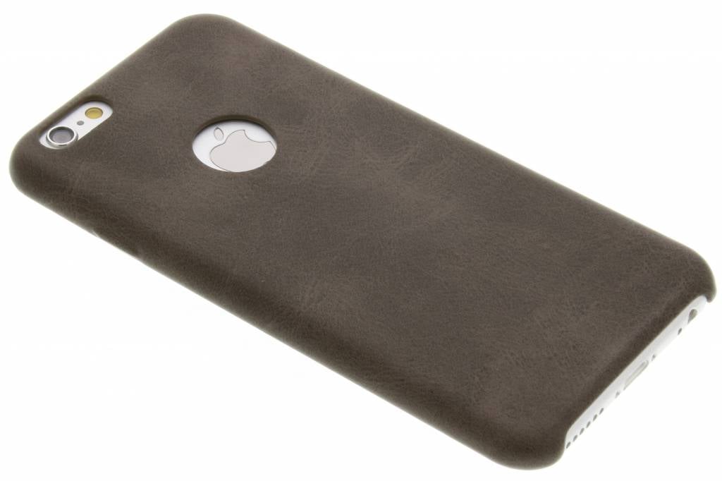 Image of Bruine TPU Leather Case voor de iPhone 6 / 6s