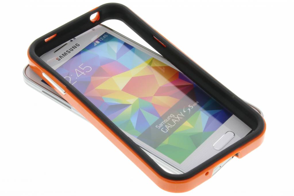 Image of Oranje bumper voor de Samsung Galaxy S5 Mini