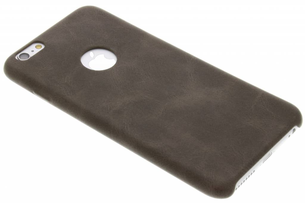 Image of Bruine TPU Leather Case voor de iPhone 6(s) Plus