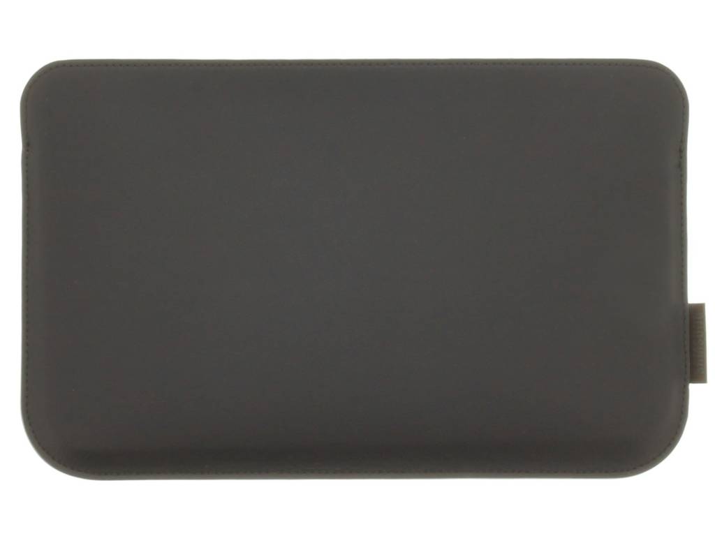 Image of Leather Pouch t/m 7 inch - Black