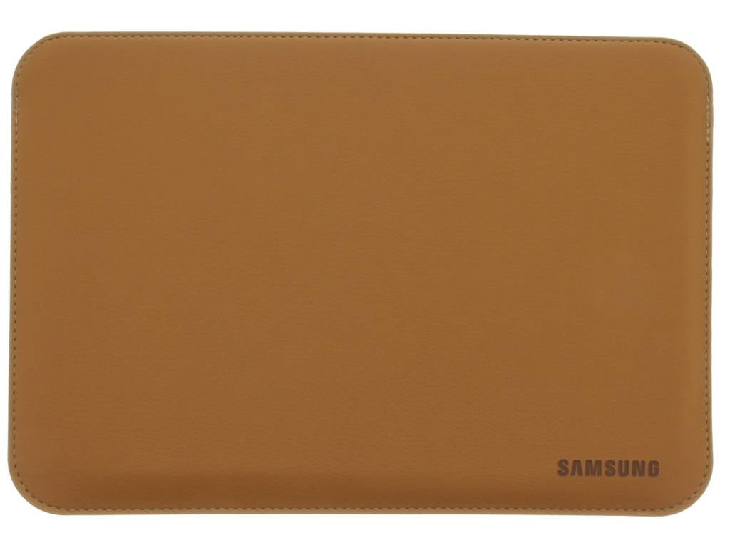 Image of Leather Pouch t/m 8 inch - Camel