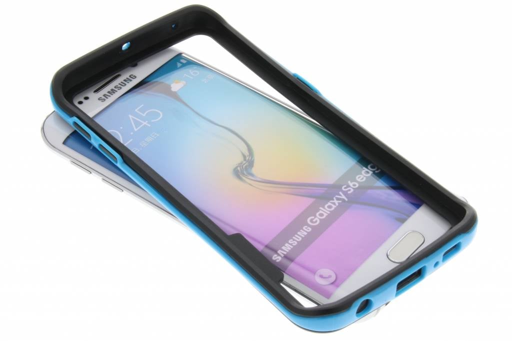 Image of Blauwe bumper voor de Samsung Galaxy S6 Edge