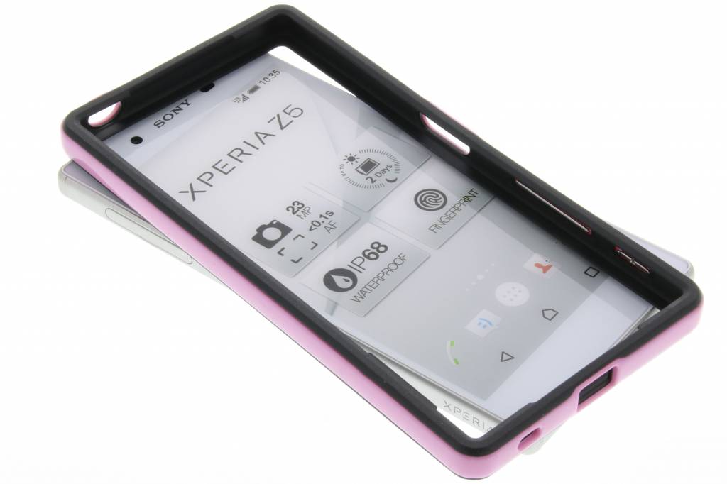 Image of Roze bumper voor de Sony Xperia Z5