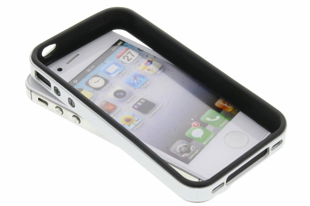 Image of Zilveren bumper voor de iPhone 4 / 4s