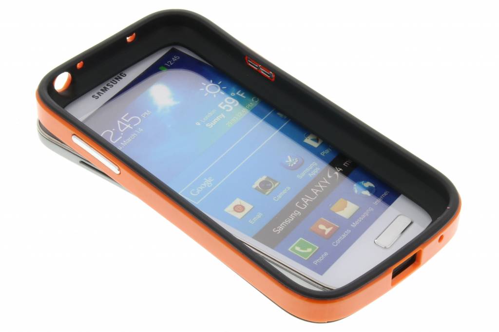 Image of Oranje bumper voor de Samsung Galaxy S4 Mini