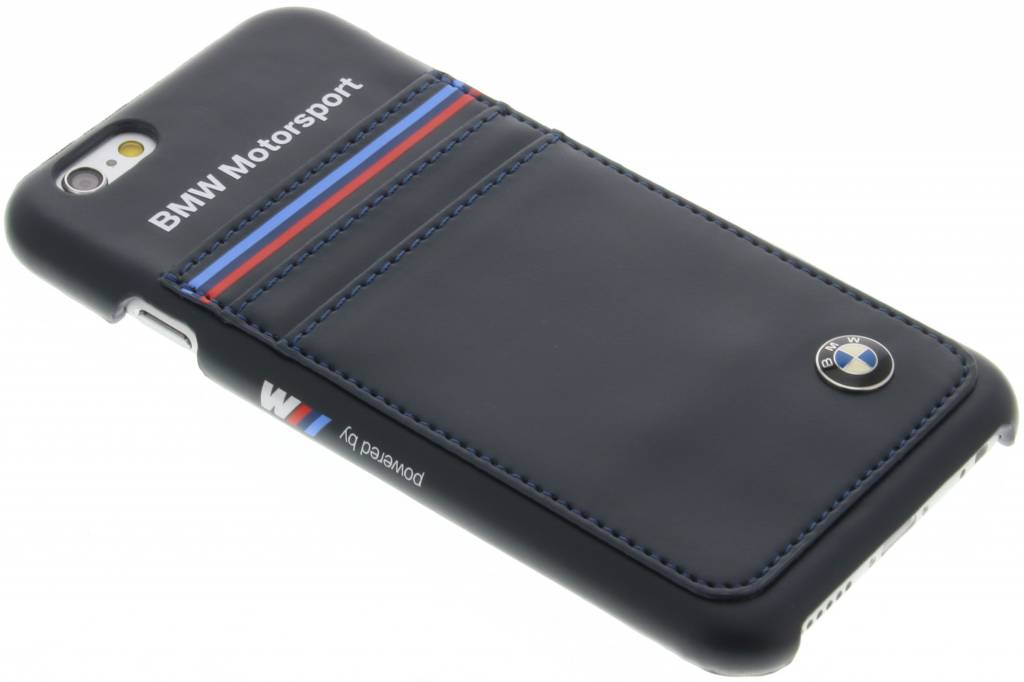 Image of Motorsport Horizontal Tricolor Stripe Hard Case voor de iPhone 6 / 6s - Navy Blue
