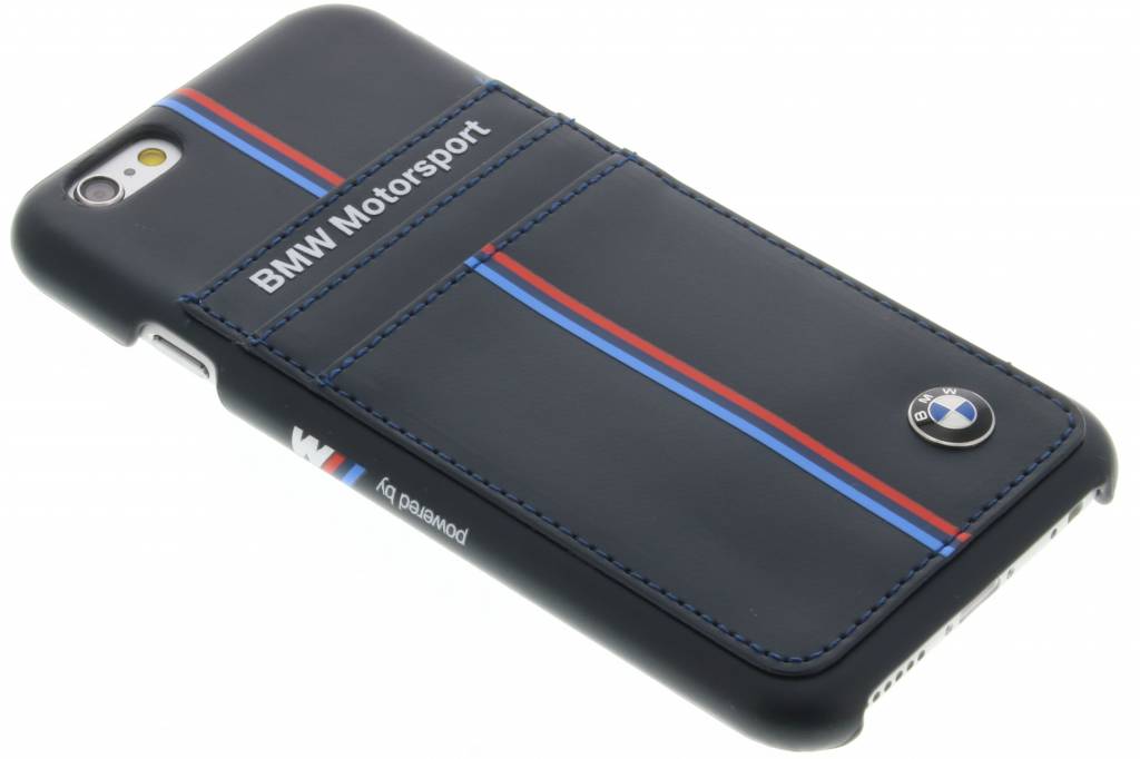 Image of Motorsport Vertical Tricolor Stripe Hard Case voor de iPhone 6 / 6s - Navy Blue