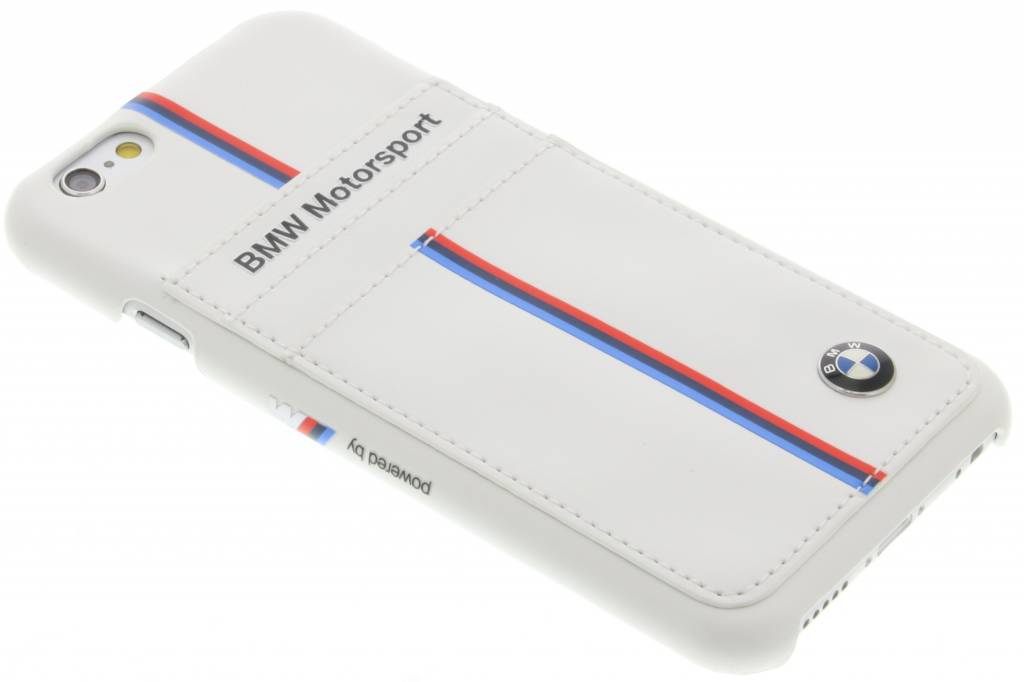 Image of Motorsport Vertical Tricolor Stripe Hard Case voor de iPhone 6 / 6s - White