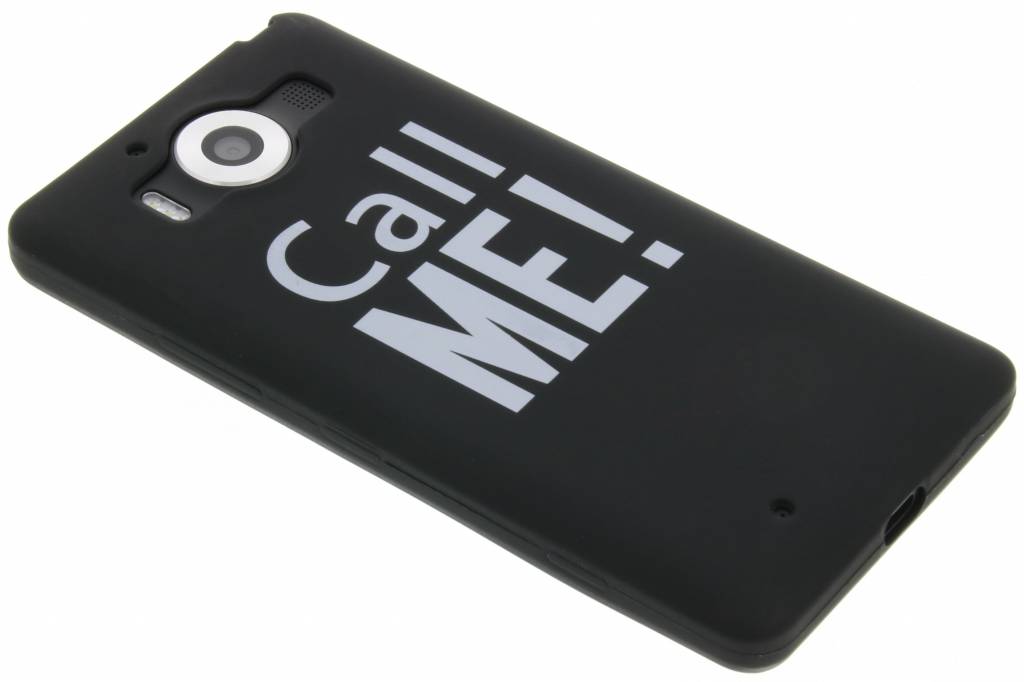 Image of Call me! glow in the dark TPU case voor de Microsoft Lumia 950