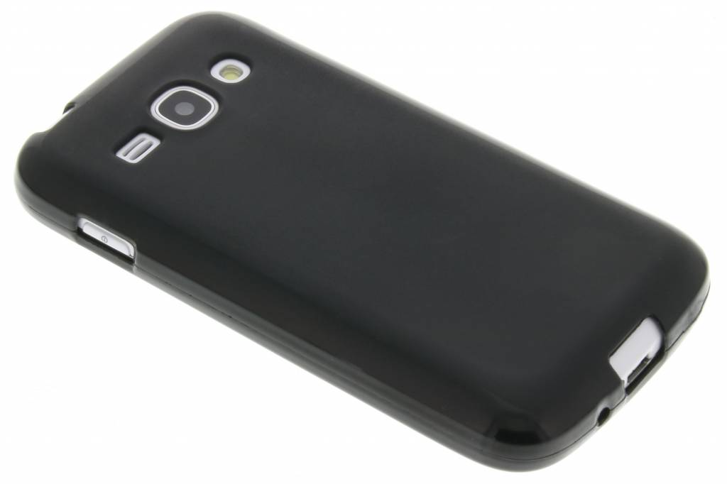 Image of Zwart hard siliconen hoesje voor de Samsung Galaxy Ace 3