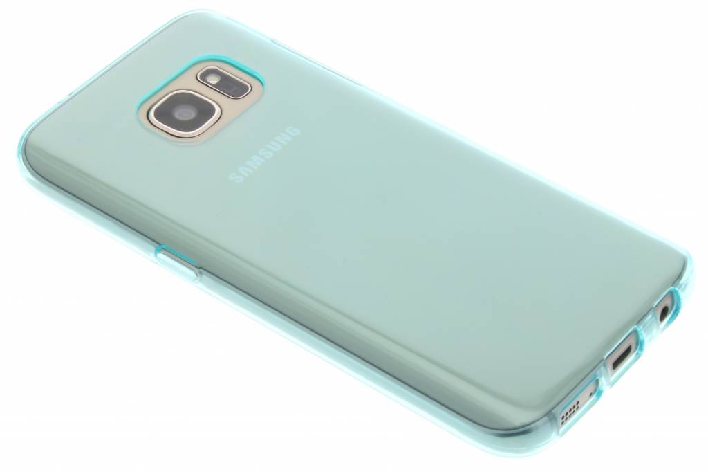 Image of Turquoise transparante gel case voor de Samsung Galaxy S7