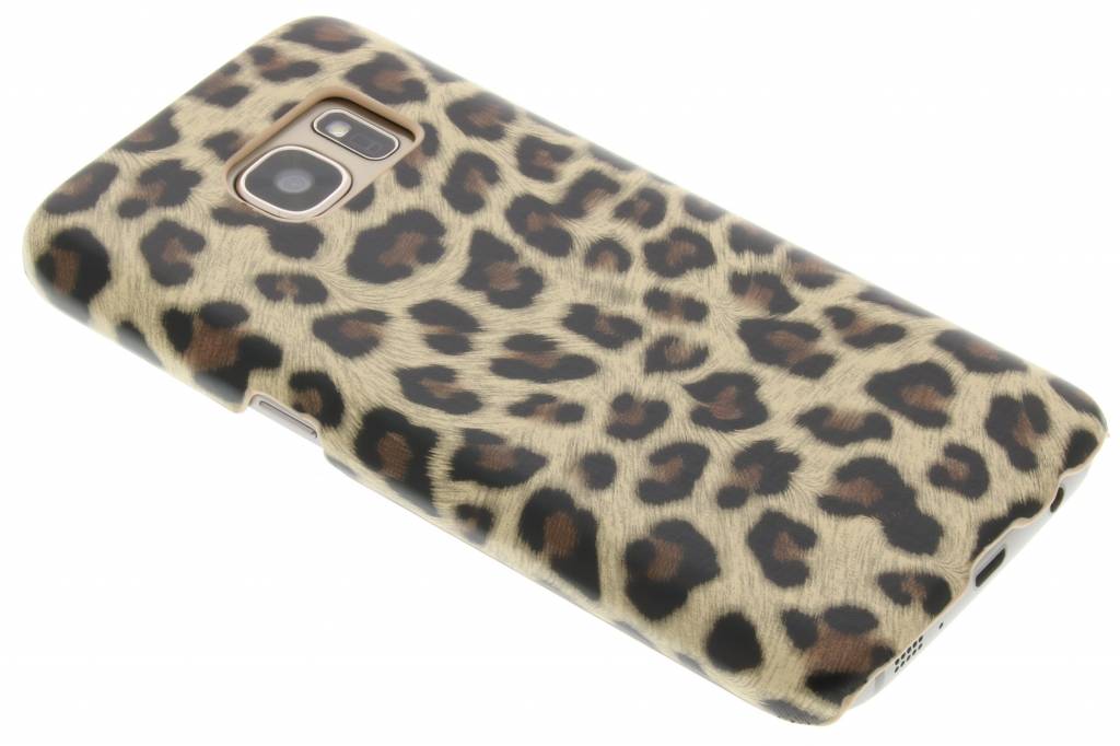 Image of Bruin luipaard design hardcase hoesje voor de Samsung Galaxy S7