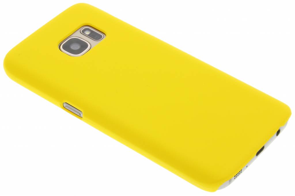 Image of Geel effen hardcase hoesje voor de Samsung Galaxy S7