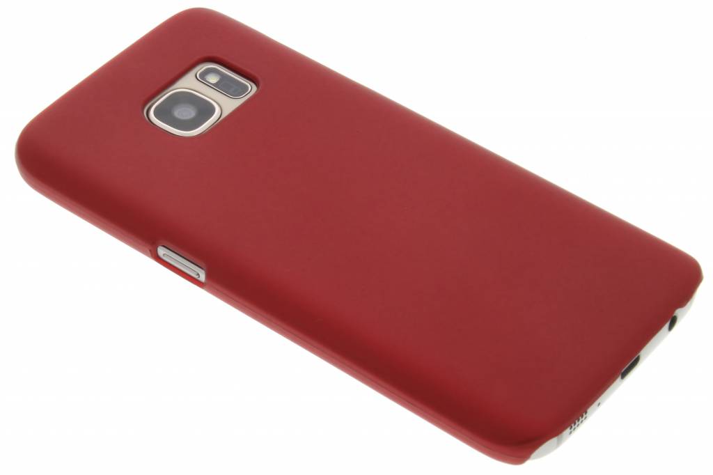 Image of Rood effen hardcase hoesje voor de Samsung Galaxy S7