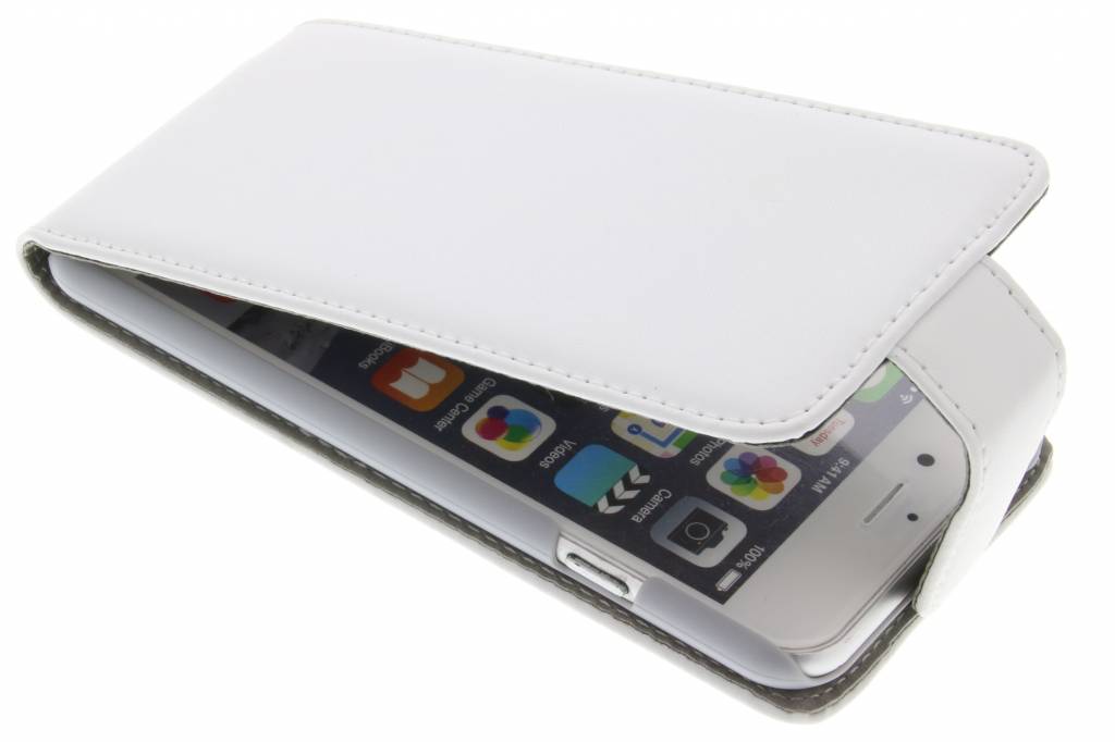 Image of Witte stijlvolle flipcase voor de iPhone 6 / 6s